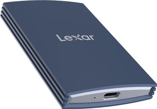 Lexar Armor 700 8 TB tragbare SSD – bis zu 2000 MB/s Lesen und Schreiben, USB 3.2 Gen 2x2, robuste IP66 Wasser- und staubabweisend, kompatibel mit PC, Mac, iPad, iPhone 15/16/17, Tablets, Kameras und