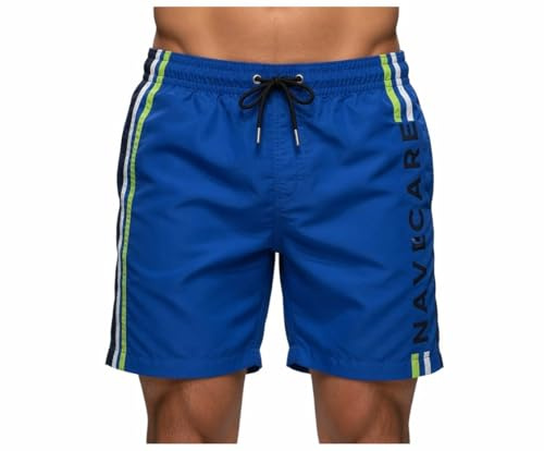 Navigare Boxer Mare Costume Uomo Pantaloncini da Bagno Anche in Taglie conformate (298306 Bluette, L)