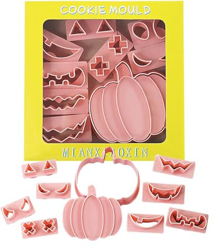 jamgeery Formine Biscotti Halloween, Tagliabiscotti A Forma Di Testa Di Zucca Tagliabiscotti Halloween Stampi Biscotti Zucca Per Bambini
