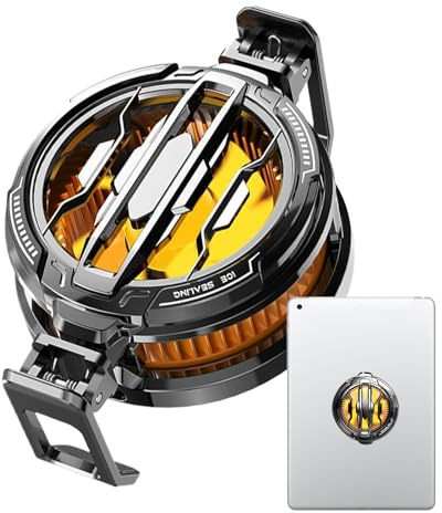 Phone Cooler For Gaming - Magnetic Cooler For Smartphones | Enhanced Longevity Longevity Effortless Setup Advantage Portable Phone Radiator For Gaming, Video