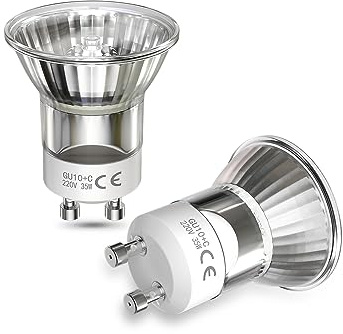 DoRight 35W GU10 Bombilla Lámpara de Lava, Mini MR11 Reflectora Blanco Cálido 2700K GU10 Bombillas Regulables para Lámpara de Lava Calentador de Velas - 2 pack