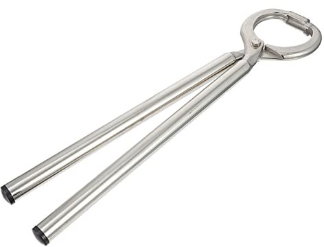 HOMSFOU 1Stk Bull-Nose-Zange Nasenring-Installationszange Nasenringe Metalle werkzeug Bullnose-Piercingzange Bull-Nose-Ringzange Zähnung Stiernasenring Schnalle Montagezange Lieferungen