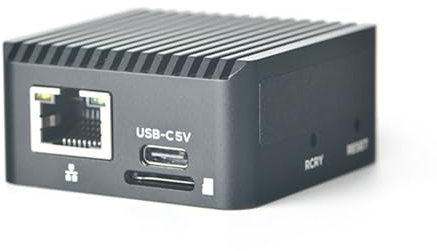 youyeetoo FriendlyElec NanoPi Zero2, Winziger GbE Computer Router - 1/2GB RAM - Mit eMMC Sockel, RJ45 GbE, RK3528A, Versteckte WiFi Antenne (1GB RAM+32GB eMMC,enthält nur den Router)