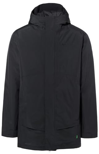 VAUDE Rosemoor wattierter Parka für Herren – Wattierter Wintermantel mit PrimaLoft Isolierung, Wasserdicht & Winddicht, Recyceltes Material – ideal für kalte Tage