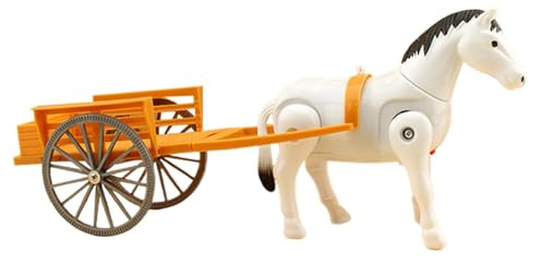 Giocattoli per e carrelli, Giocattoli per carrelli trainati da | Giocattolo elettrico per carrello trainato da - Giocattolo elettrico retrò Carrozza trainata da