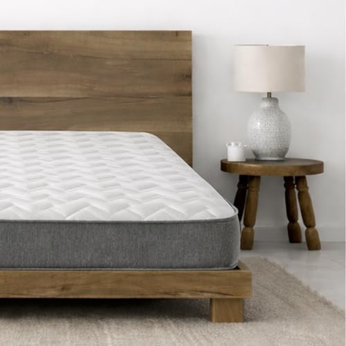 Starlight Beds Grey Chevron Small Double Hybrid Mattress