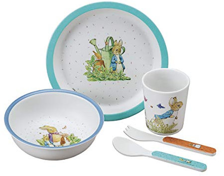 COFFRET CADEAU 5 PIÈCES PIERRE LAPIN BLEU
