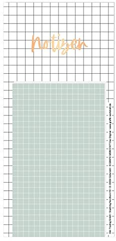 Grafik verkstad magnetblock med guldförädling | avrivningsblock | 50 ark | anteckningar