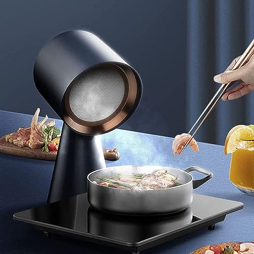 Portable Extractor Hood, 40W Desktop Cooker Hood, One-Click Adjustment, Two Gears Optional, 3.5m³/Min Strong Suction, Easy to Clean, Low Noise, for Home, Kitchen Hot Pot, BBQ.