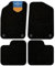Prestige Floor Mats Ltd Prestige Mats, Custom Fit Car Floor Mat for FIAT 500, 2012 Onwards NOT ELECTRIC OR HYBRID, Black Carpet, Non-Slip, Edged with Black Binding
