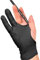 Guante de Dibujo Digital - Guante De De Dos Dedos De Elasticidad Transpirable - Guante para Tableta de Dibujo, Elasticidad de Dos Dedos para lápiz óptico, lápiz, Dibujo, Pintura, Mano Dere