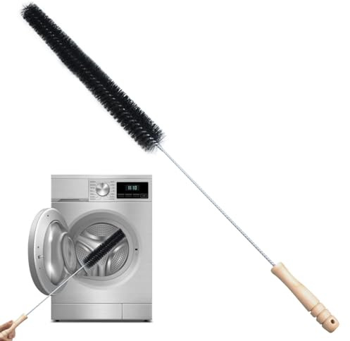 Dryer Vent Cleaner - Drying Machine Pipeline Brush | Cleaner Dryer Cleaning Scrubber | Portable And Reusable Long Refrigerator Coil Brush Lint Remover For Radiators, Air Conditioners