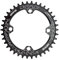 HESHUWEN Kettenblatt Runder Fahrradkettenrad 10 4BCD 40 42 44 46 48T 50 52 Zahn MTB Bike Mountainbike-Ketten-Ringkettenrad 104 BCD Kettenblatt 38 ZäHne(44T,Noir)