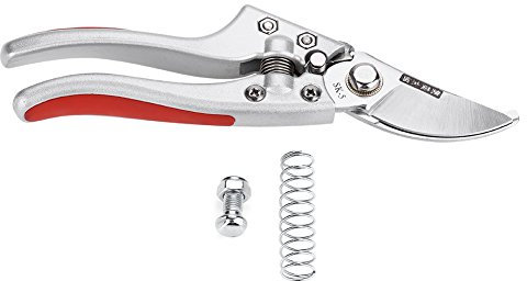 Sécateur de jardin-sécateur de dérivation en acier au carbone SK5, sécateur à main ergonomique pour couper les branches et les fleurs