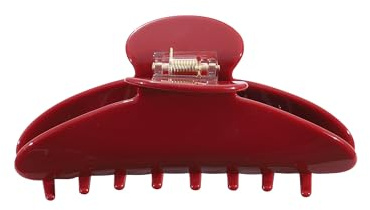 HAIMEIKANG Large Acetate 4 Inch Hair Claw Clip for Women - French Style Hair Claws for Thick Hair with Non-Slip Teeth, Hair Accessories for Updos, Buns & Ponytails
