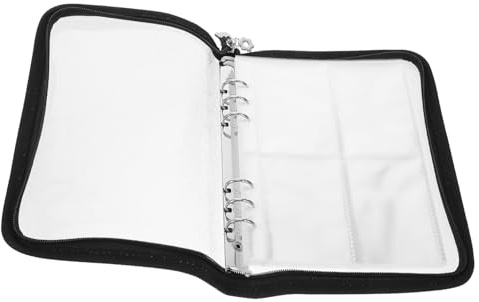 EXCEART Álbum De Fotos Recargable Miniálbum Funda Para Álbum Carpeta De Tarjetas Diseño Elegante