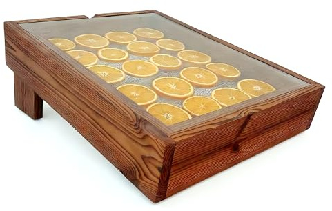 Deshidratador Solar para Alimentos TERRA COCINA, Deshidrata Frutas, Verduras y Hierbas sin Consumo Eléctrico, Conservación Natural y Sostenible, Hecho en España.