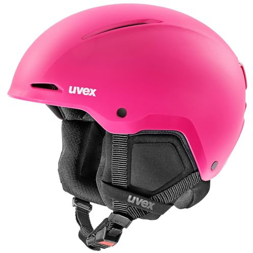 uvex minimo – extremely lightweight, safe ski helmet with individual size adjustment for children – juicy matt – 48–52 cm