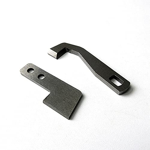 Upper & Lower Knife for Elna 654 Viking Huskylock s21 s25 Pfaff coverlock 3.0 4.0