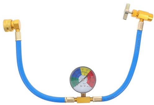 FAVOMOTO Klimaanlage Kältemittel Aufladeschlauch R134a kältemittel - Klimaanlage Kältemittel R134A Aufladeschlauch R134a r134a kältemittel nachfüllset Auto klimaanlage für 1/2 Gewinde