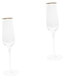 ABOOFAN 2piezas Copa De Vino De Cristal Tulipán Elegante Vaso De Cóctel Para Fiestas y Bodas Diseño Moderno y Transparente Para y Vino