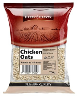 Harry Harvey Chicken Flavour Oats 700 g | Savoury Instant Porridge & Quick Cereal | Ready in 3-4 Minutes | Ideal for Breakfast, Lunch, Dinner | High Protein & Savoury Snack
