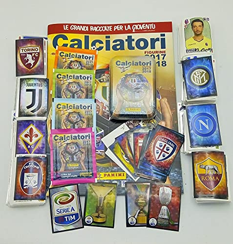 Calciatori 2017 18 2018 album vuoto + Set Completo C1-C25 + Aggiornamenti figurine Panini