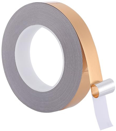 GORGECRAFT 50mX25mm Bordure de Moulure Dorée à Décoller et à Coller pour Papier Peint Autocollant pour Bordure Murale Finition Miroir Garniture Décorative pour Plafond Sol, Lignes de Moulage