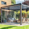 BeGrit PVC Plane Transparent mit ösen Durchsichtig Abdeckplane 2M X 4M Transparent Terrassen Windschutz Wetterfeste ReißFeste Plane Wasserdicht Terrassenplane für Außenbereich LKW Gartenmöbel