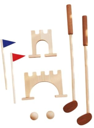 DXEHSEUY Set da golf per bambini, gioco per interni ed esterni, per bambini di 3, 4, 5, 6 anni
