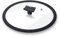 Moneta Coperchio Piatto, Bordo In Silicone, 20