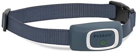 PetSafe Collier Anti-Aboiement/Dressage Rechargeable avec 15 Niveaux de Stimulation Electrostatique/Etanche/Ajustable pour Chien