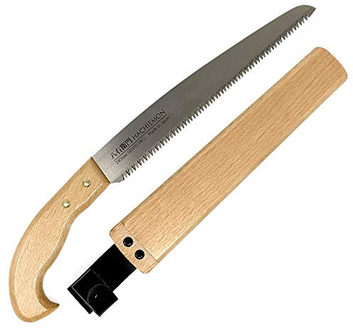Japanese Saw 240mm Hand Pruning Saw SENTEI PRO Sharp and Smoothly HACHIEMON