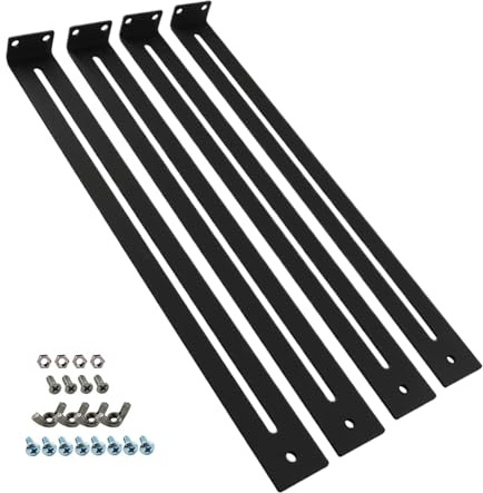 Kit di riparazione per cassetti, supporto decorativo per mobili, staffe di montaggio moderne, set di attrezzi per il fondo resistente con viti, parti di ricambio in legno MDF truciolato, accessori