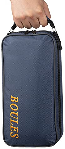 Tofern 2-pack bouleväskor 3/6/8 bollar nylon Oxford petanque utomhus