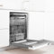 electriQ Integrated Dishwasher - White control panel