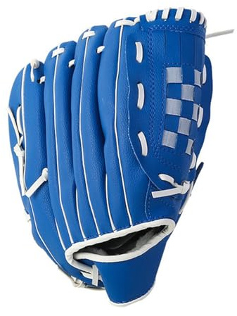 Wakects Baseballhandske för Vänsterhänta Baseballhandske för Vänster Hand Vänsterhänt Baseballhandske 10.5/11.5/12.5 Tum med PU-läder Mjukt Innanfoder och Förstärkta Sömmar för (10,5 tum)