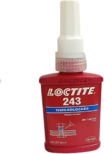 PART NO. LCP1329467 Loctite 243, Medium Strength Threadlocker, 50mL Bottle