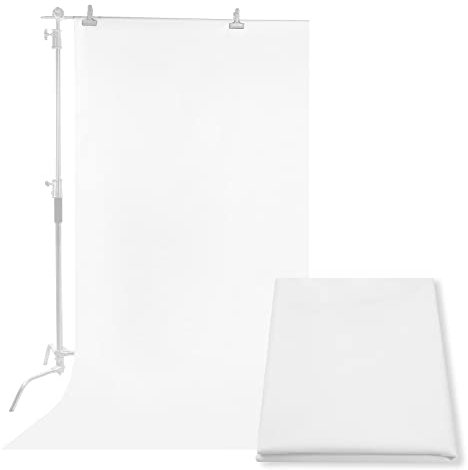 Selens 3 x 1,7 m Difusor de tela de nailon seda blanca difusión sin costuras modificador de luz para iluminación fotográfica, softbox y tiendas de luz