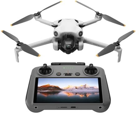 DJI Mini 4 Pro (DJI RC2), Lightweight Foldable Drone with 4K/60fps Video, 48MP Photos, 34min Flight Time