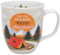 GRUSS & CO 48414 Tasse à café avec motif montagnes et inscription en allemand 40 cl Porcelaine Cadeau d'anniversaire, voyage