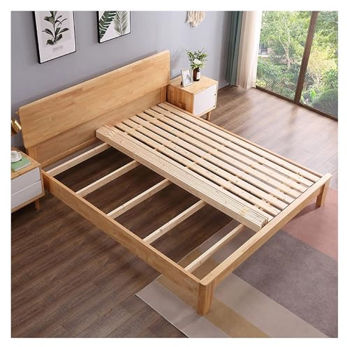 Generisch Lattenrost, Ersatzmatratze aus Holz for Bettlatten, Bettzubehör for Innenschlafzimmer, Faltbarer Bettrahmen, Rolllatten(3.94x6.23ft)