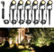 ECOWHO Gartenleuchte LED 12V 3W Gartenstrahler mit Erdspieß und Stecker IP65 Wasserdicht Gartenbeleuchtung Gartenspots mit Kabel für Außen Garten Rasen (Warmweiß 6er-Pack)