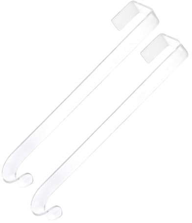 Support De Porte Pour Couronne | Support Transparent Résistant sans Trace,Crochet Porte Pour Couronne 2 Pièces,Pour Douche Fenêtre Panoramique Salle Bains Noël Verre Manteau Halloween Extérieur