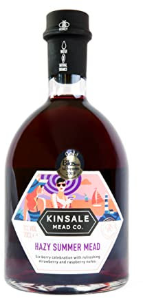 Kinsale Mead Co. Hazy Summer Mead 70cl, a lovely burst of summer berries, fruity and refreshingly different, 11% ABV