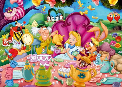 Ravensburger Puzzle 16737 Alice im Wunderland 1000 Teile Disney Puzzle für Erwachsene und Kinder ab 14 Jahren