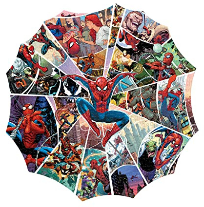 Paladone Spiderman 750pc Jigsaw Puzzle | Officially Licensed Superhero Merchandise,Red