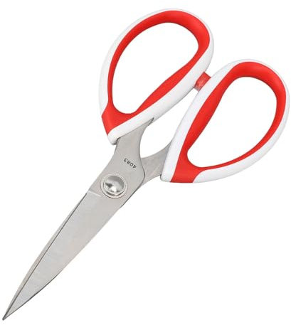 Ciseaux, Ciseaux Ménagers Portables Ergonomiques Universels pour Salle de Loisirs (4083-8 pouces)