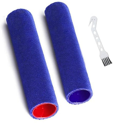 Lot de 2 brosses à rouleau de rechange pour aspirateur humide Dyson Wash G1
