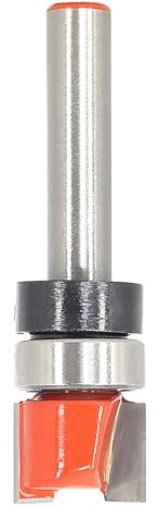 Akylin Pattern/Template Flush Trim Router Bit - 1/4 Shank, 1/2 Cutting Dia, 3/8 Cutting Length